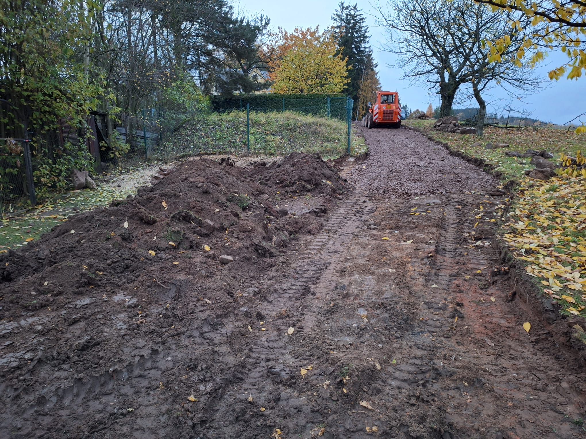 SKRÝVKA PRO PODKLADNÍ ŠTĚRK